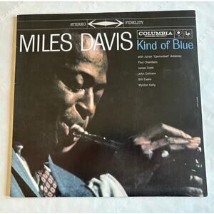 Miles Davis Kind Of Blue Vinyl LP Record 2010 - Blue Color Record